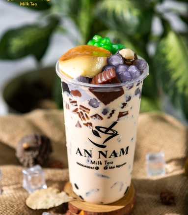 TRÀ SỮA ĐẶC BIỆT (FULL TOPPING + FLAN)