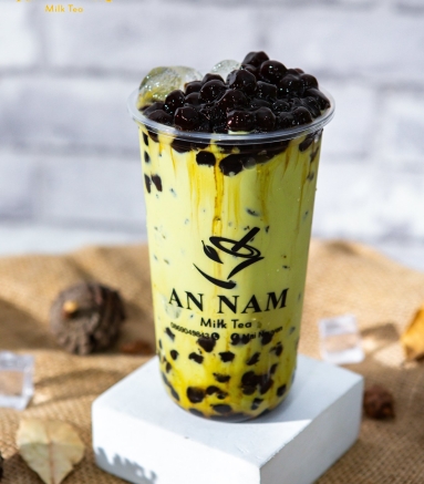 TRÀ SỮA THÁI XANH - SIZE M